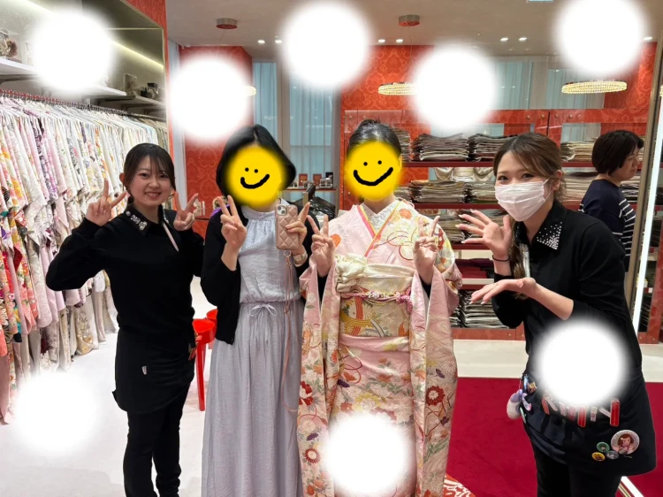 大阪梅田で成人式振袖　正統派古典振袖