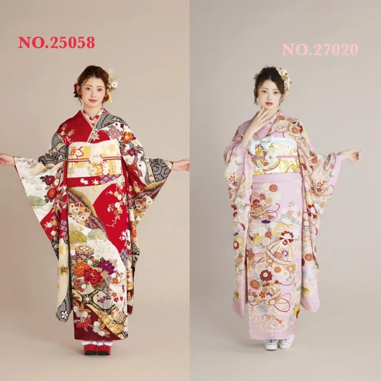 TAKAZEN橿原店のコラム。男子ウケVS女子ウケ振袖選び。