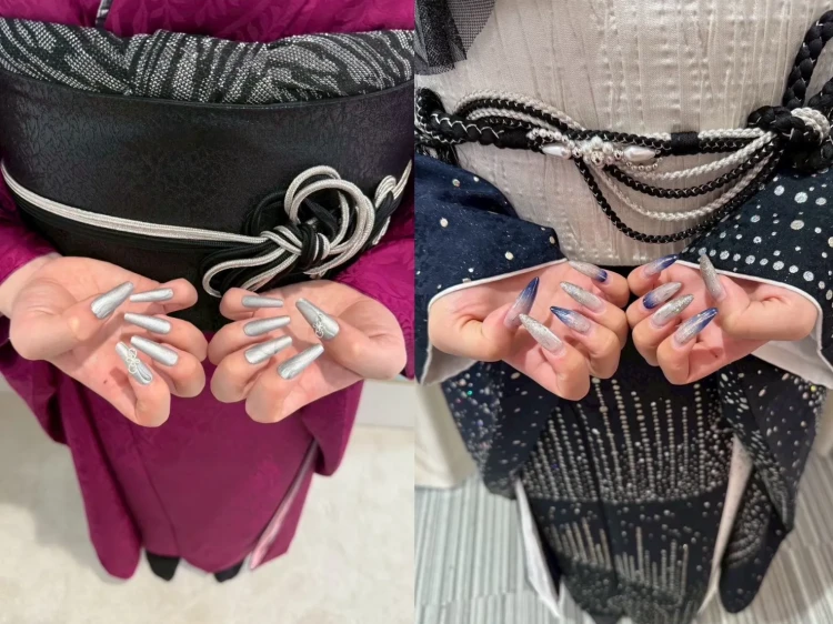 成人式かわいいネイル特集