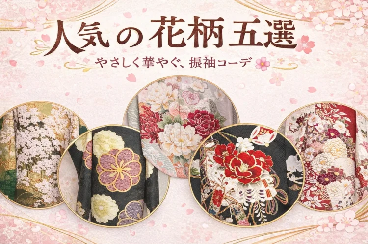 振袖の柄には意味が！？人気の花柄5選をご紹介🌸💓【TAKAZEN東京表参道店Flagship】