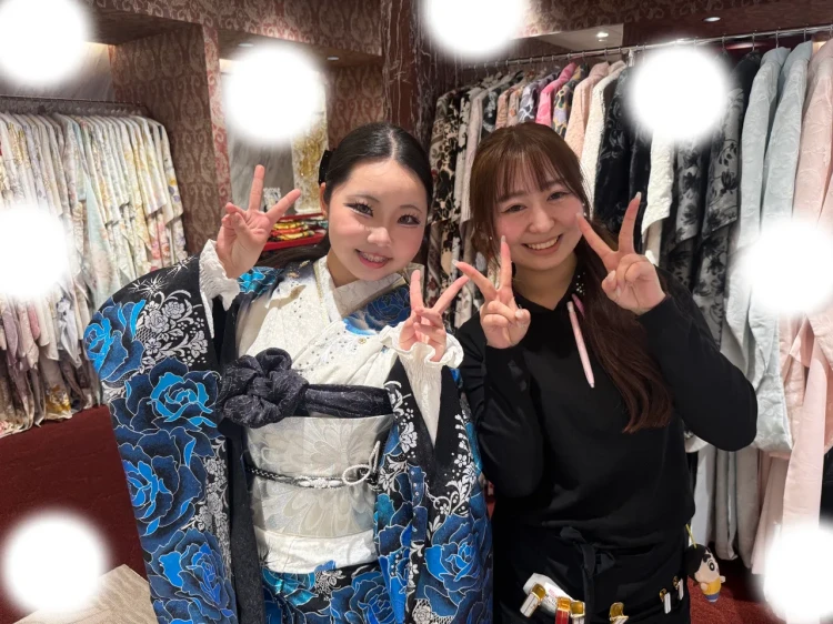 12日💗東京・渋谷区で振袖レンタルをお探しの方へ🐻ギラギラモードのお振袖姫ちゃんのご紹介✨✨【TAKAZEN東京表参道店Flagship】