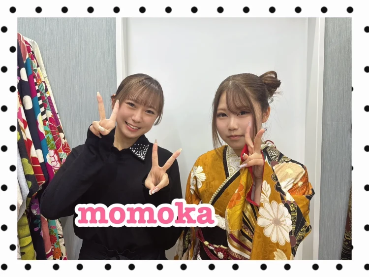 TAKAZEN橿原店でレトロ古典のコーディネートをしたお客様の写真