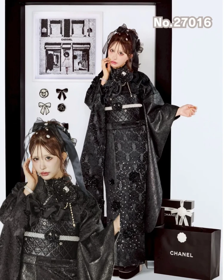 TAKAZENオリジナルヘップバーン振袖（シュシュ）のご紹介