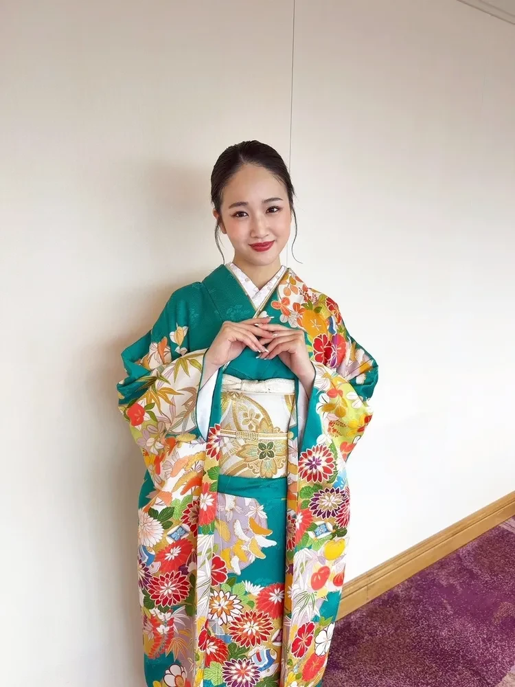 天翔愛ちゃんご着用のプレミアム古典振袖