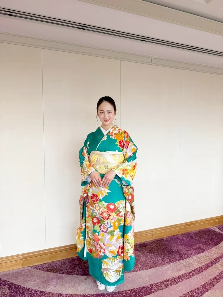 下鴨神社にて天翔愛ちゃんご着用のプレミアム古典振袖