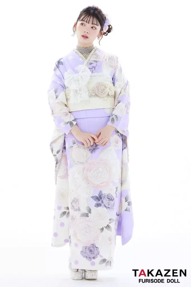 TAKAZEN姫路店　ヘップバーン　TAKAZENオリジナル振袖　ディズニープリンセス風　エルサ振袖　ラプンツェル振袖　シンデレラ振袖　ベル振袖　オーロラ姫振袖
