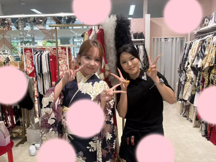 妹割でご来店頂いた古典柄姫ちゃん
