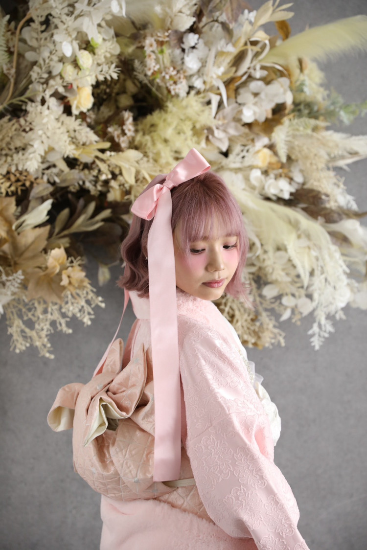 TAKAZEN奈良店の前撮り撮影会に来てくださったお客様のヘアメ写真
