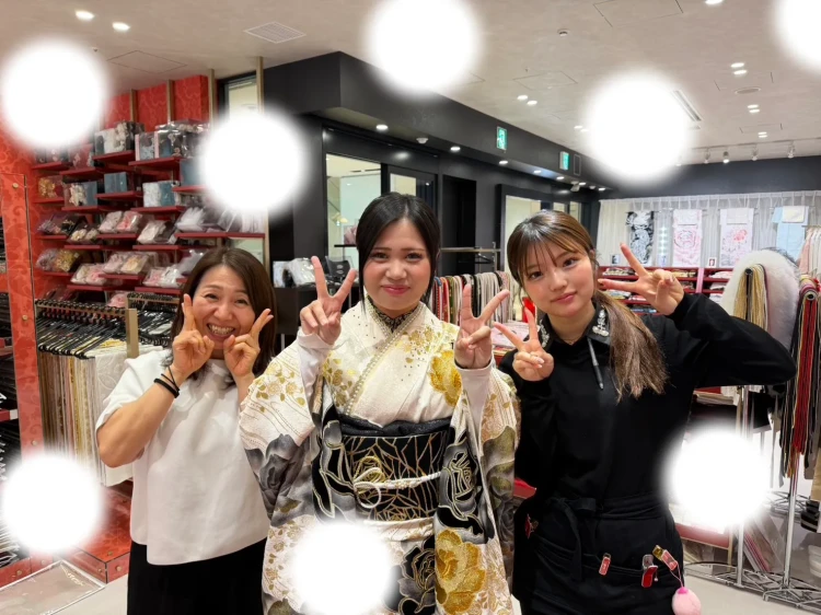 大阪梅田　成人式振袖レンタル　TAKAZENオリジナルヘップバーン