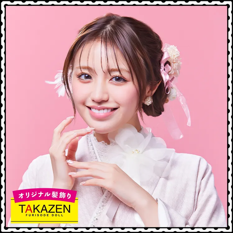 ゆるふわツイン×リボンいっぱいの姫系髪飾り♡ピンク　【通販可】