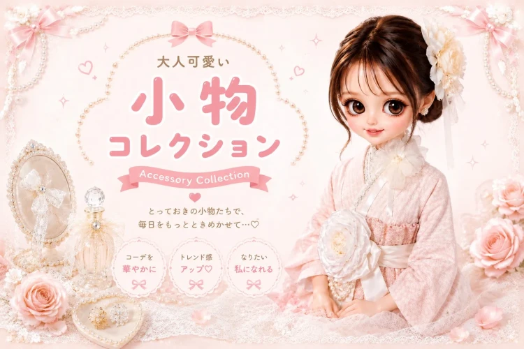 💗ときめき倍増♡   最旬小物で叶えるワンランク上のおしゃれ術💎✨