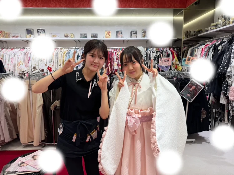 卒業式　袴　梅田　くすみカラー　TAKAZEN