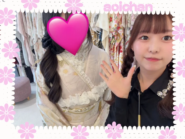  華やかな振袖スタイルを楽しむお客様フォト