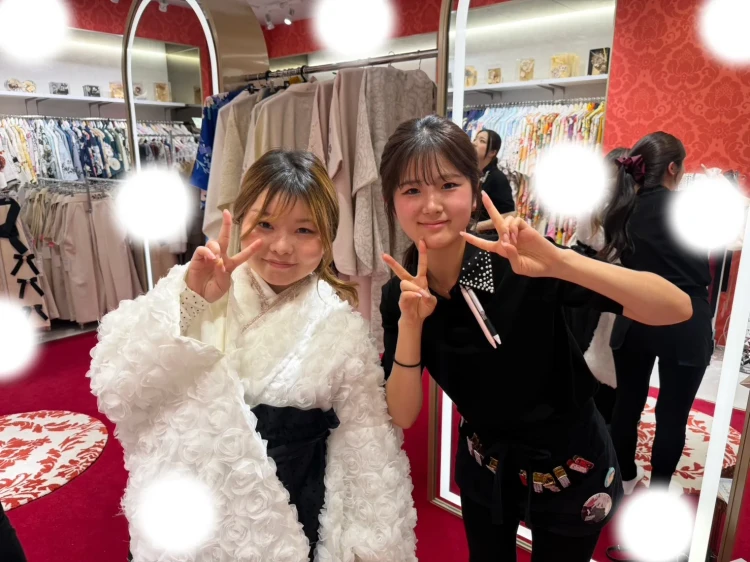 くすみ　卒業式　TAKAZEN 袴レンタル