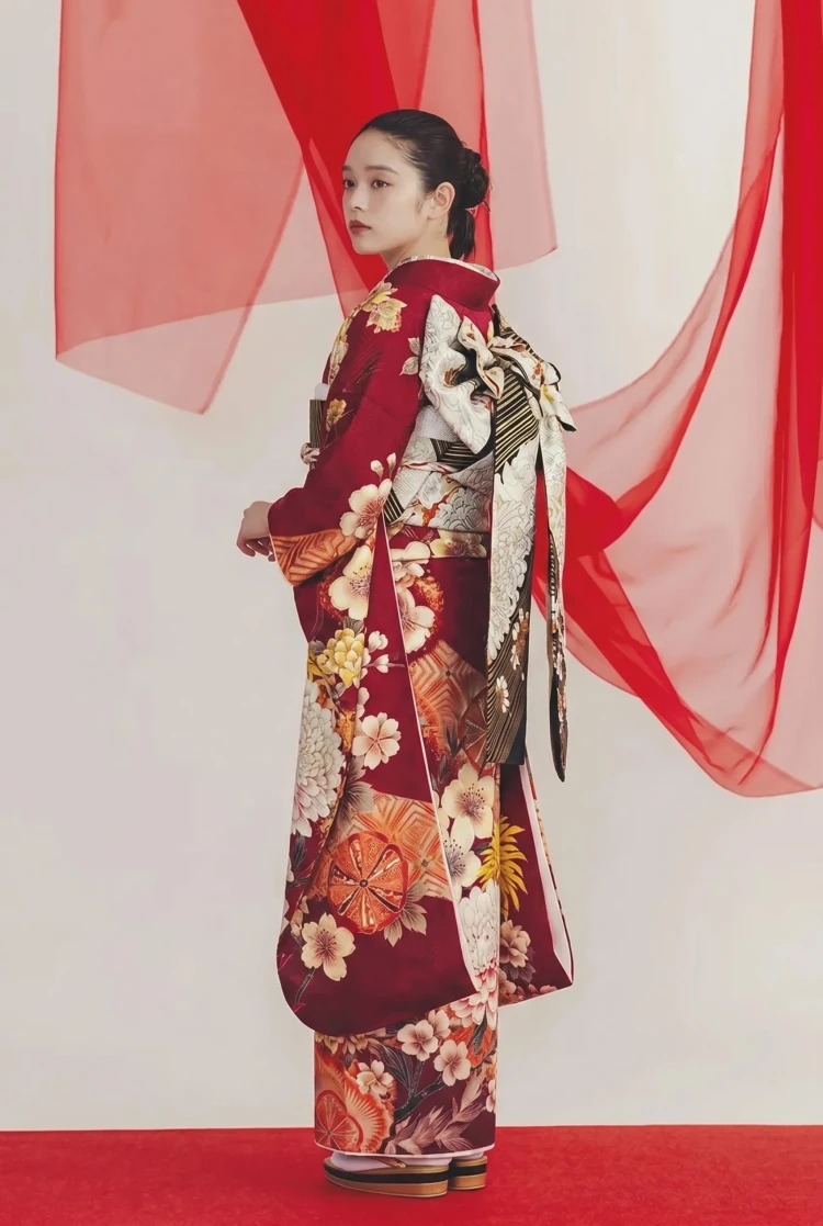 高身長さんにおすすめの長めの帯結び