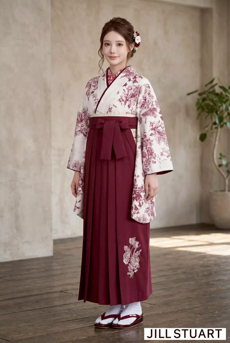 TAKAZEN姫路店　袴卒業式　姫路袴　加古川袴　高砂袴　袴おしゃれ　JillSTUART袴　大人っぽい　カワイイ