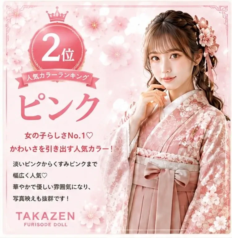 卒業式袴人気カラーランキング