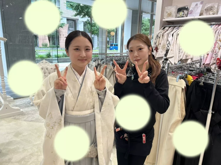 神戸旧居留地店イマドキ袴のお客様紹介