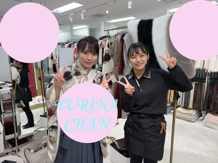 2027年卒業で中村里紗ちゃんのカワイイ袴に決定した卒業姫ちゃんのご紹介