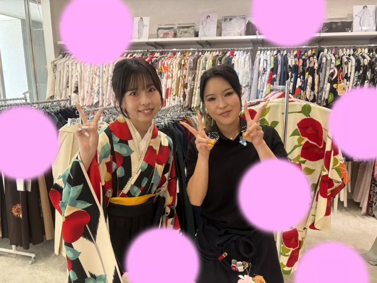 レトロコーデ袴の姫ちゃん