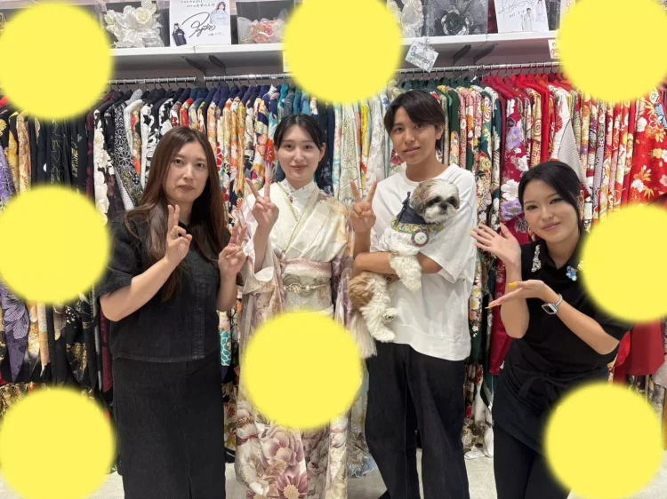 TAKAZEN神戸旧居留地店の2028年成人式のお写真プランお客様の紹介