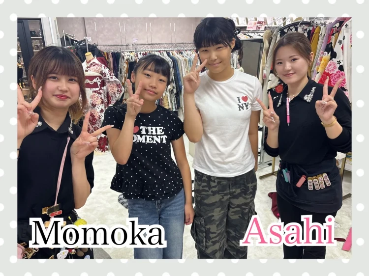 TAKAZEN奈良店で卒業式の袴を選んでいただいた2027年卒業のお客さま