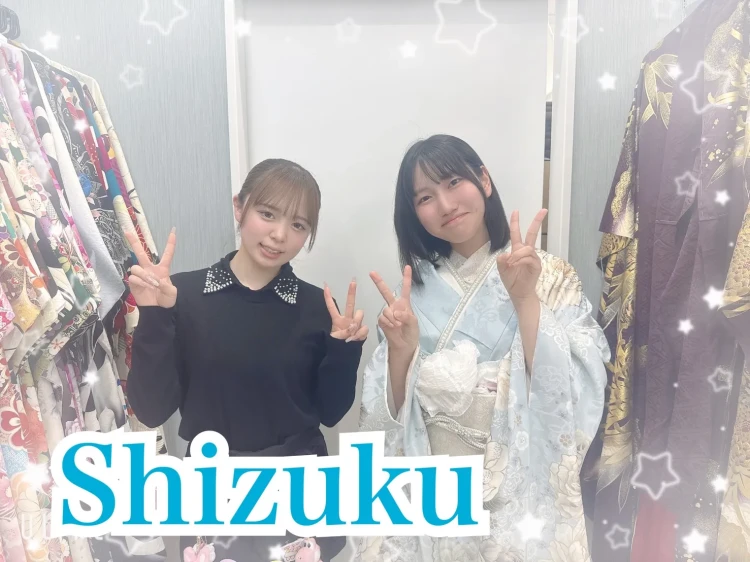 TAKAZEN橿原店にご来店頂いた2029年成人のTAKAZENオリジナルのお振袖に決定されたお客様コーデ