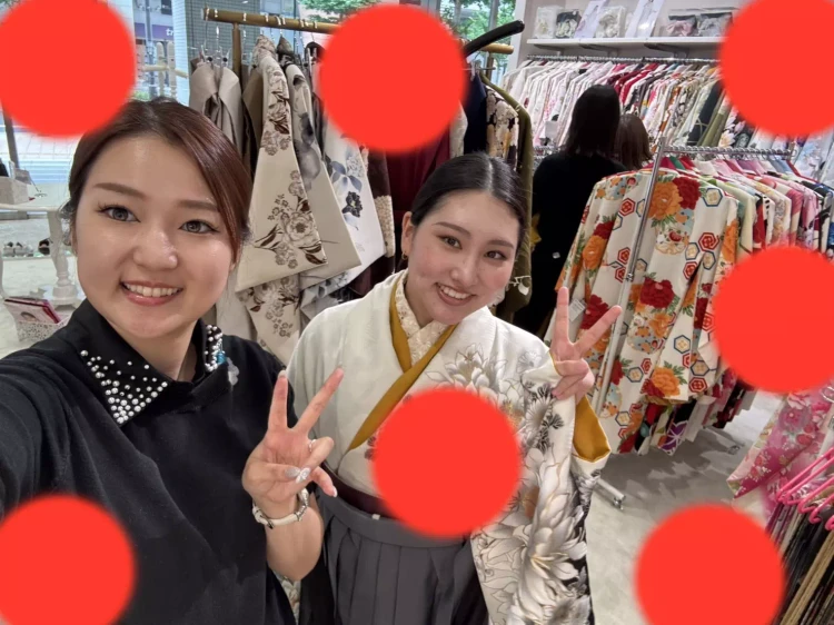 TAKAZEN神戸旧居留地店の2027年卒業式の袴レンタルのお客様紹介