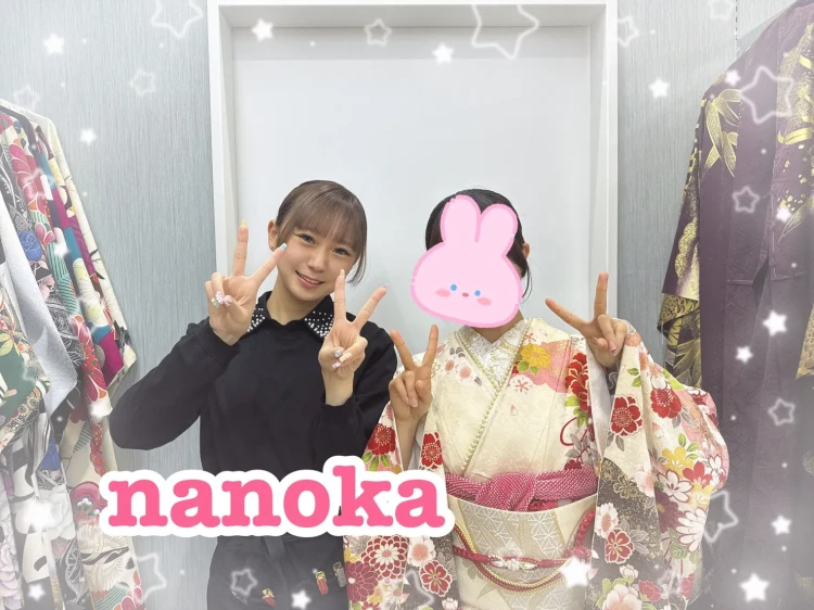 TAKAZEN橿原店で華やか可愛らしい古典柄お振袖に決定された2028年成人のお客様