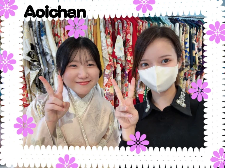 TAKAZEN堺店でお振袖を選んで頂いたお客様のご紹