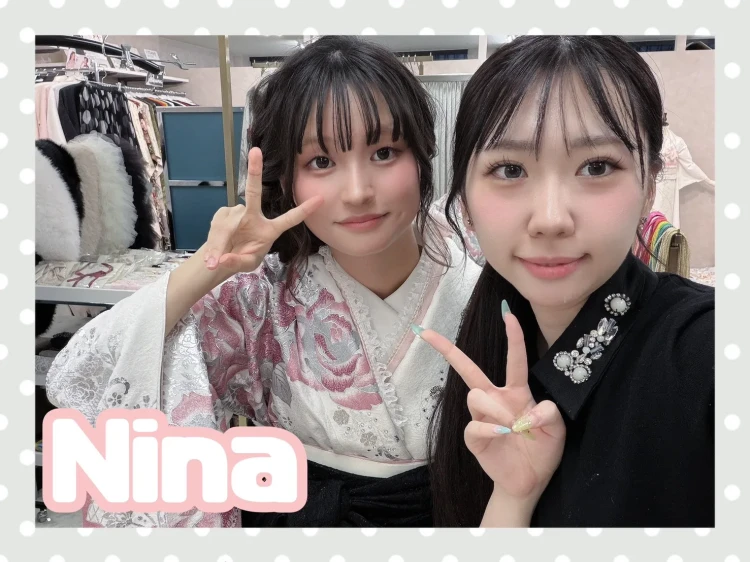 TAKAZEN奈良店でモードな袴をご契約されるお客様