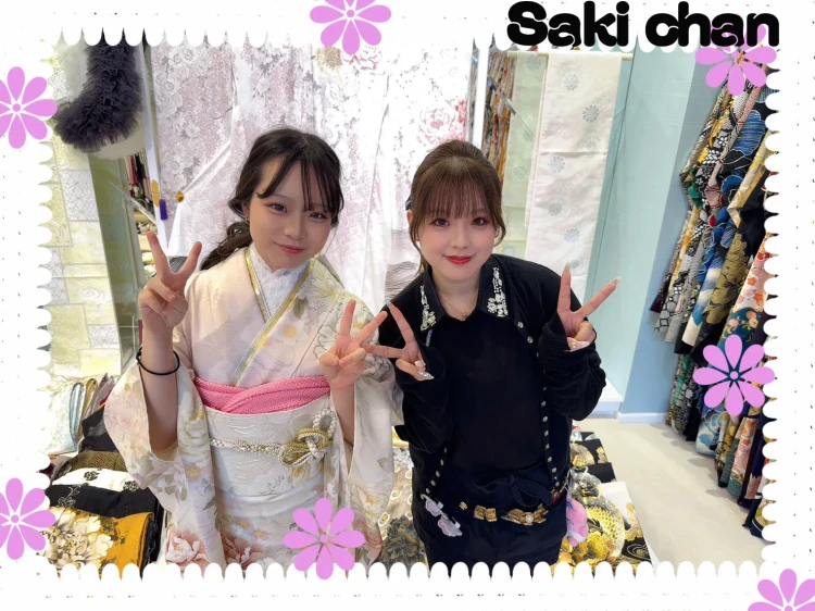 ♡2028年成人&2027年卒業!くすみ振袖&袴のかわいいご来店姫ちゃん♡