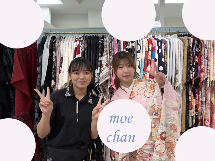 ピンク色の正統派古典のお客様のお写真