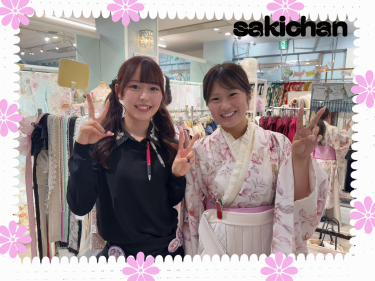 ♡2027年卒業！卒業式袴レンタルして頂いたかわいいご来店姫ちゃん♡