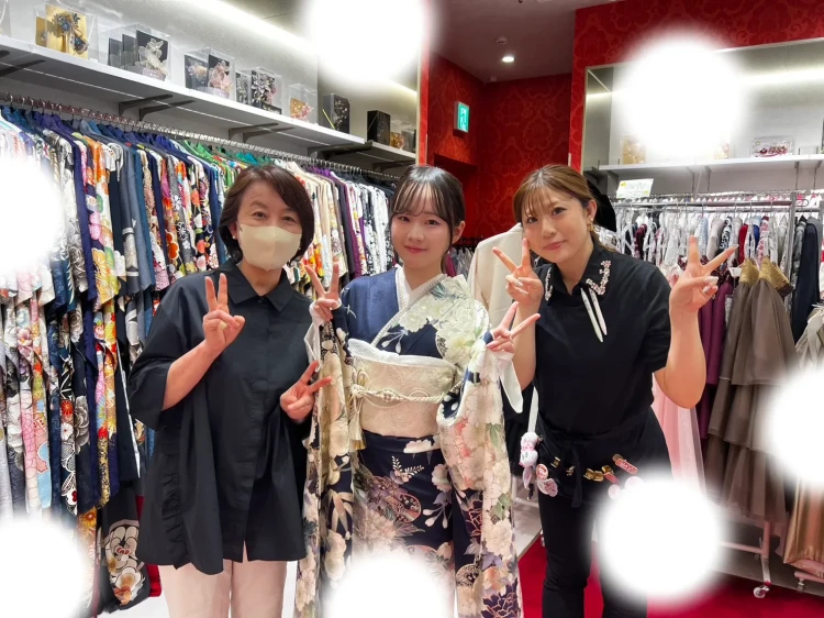 大阪梅田振袖レンタル　成人式　前撮り　お写真プラン