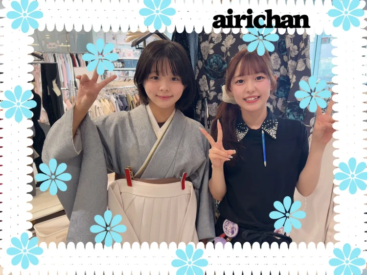 TAKAZEN堺店で袴レンタルされたお客様