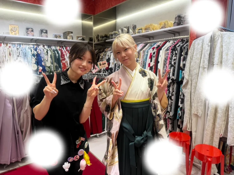 2027年卒業式袴レンタルしたお嬢様