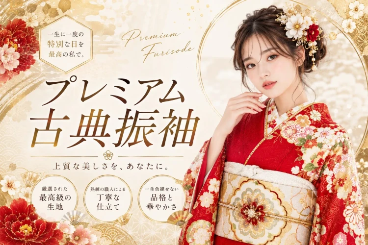 ♡~プレミアム古典振袖特集~上質な伝統美で叶える成人式コーデ♡