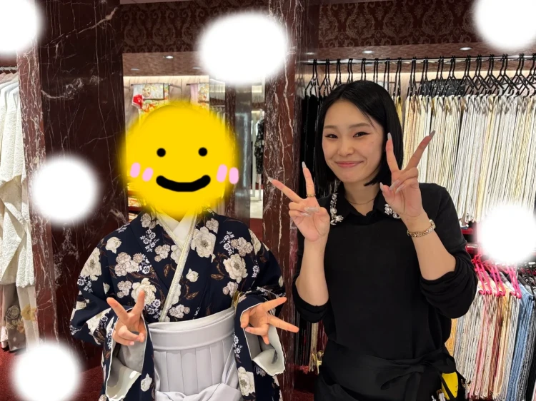 TAKAZEN東京表参道店Flagshipで今のHeatherの袴コーデを2027年小学校卒業式レンタルでご契約いただいたお客様のご紹介