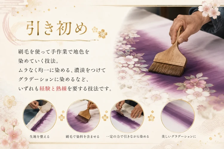 関芳の引染めを紹介する画像