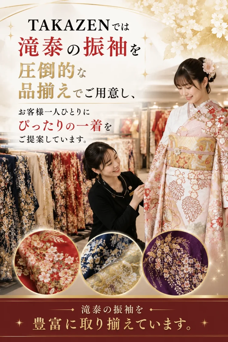 TAKAZENは圧倒的な品揃え