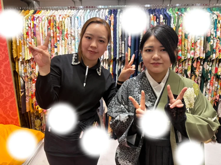 卒業式　袴レンタル　大阪梅田　かっこいい袴