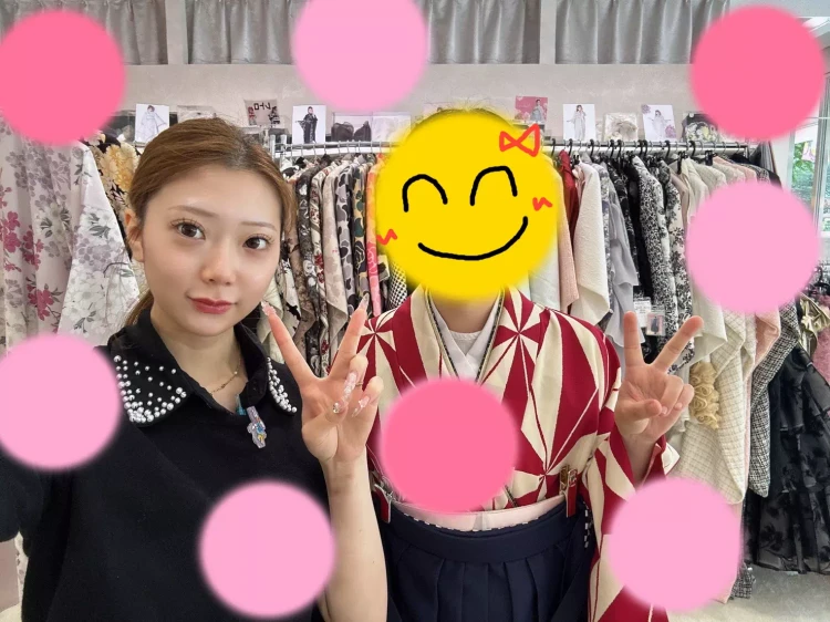 TAKAZEN神戸旧居留地店古典の袴コーデのお客様紹介