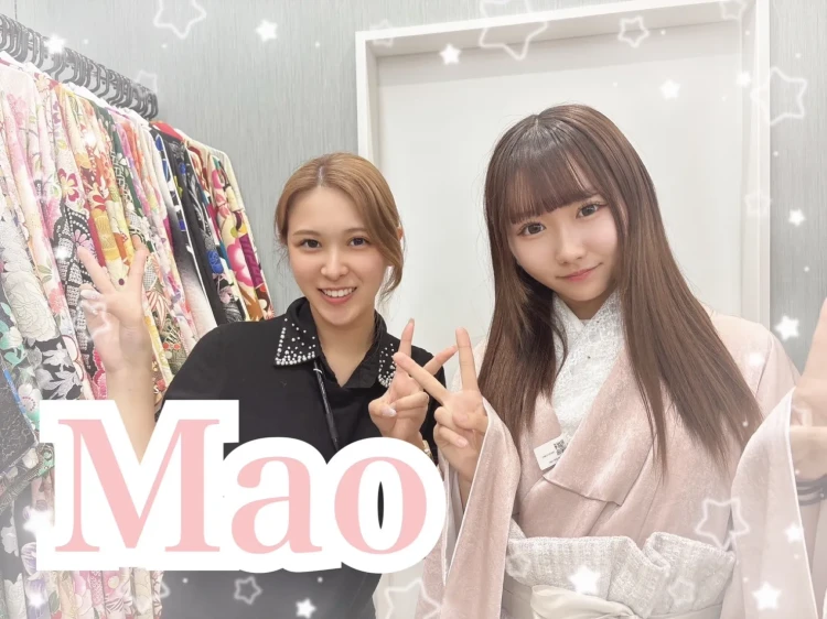 TAKAZEN 橿原にご来店頂いた2027年卒業のTAKAZENオリジナル袴に決定されたお客様コーデ