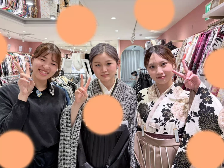 2027年卒業の白×黒ツイード袴の姫ちゃん紹介