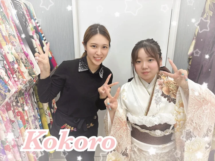 TAKAZEN橿原店にご来店頂いた2028年成人のお客様コーデ