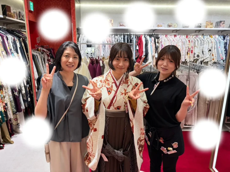 成人式　卒業式　TAKAZEN 袴レンタル　くすみカラー袴