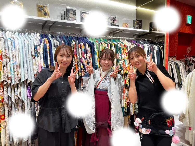 卒業式　TAKAZEN 袴レンタル　かっこいい袴