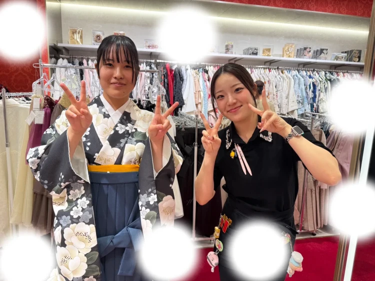 成人式　前撮り　梅田　袴　くすみカラー　かわいい　イマドキ　淡色　古典　タカゼン　撮影