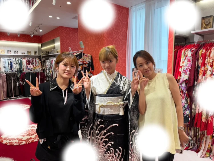 成人式　前撮り　梅田　振袖レンタル　袴レンタル　家族写真　前撮り撮影会